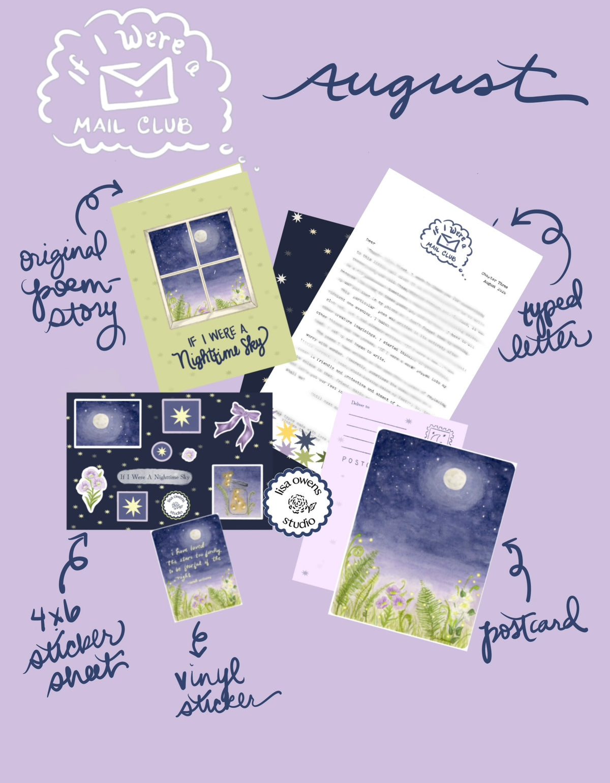 August / If I Were A Nighttime Sky